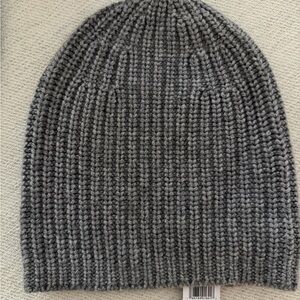 Brooks Brothers Charcoal Knit Beanie